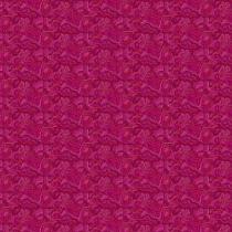 Tissu coton popeline rose "malabar" d'Odile Bailloeul