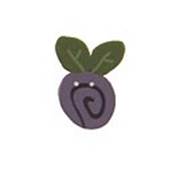 Small Lavender Swirly Bud