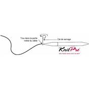 Câble interchangeable KnitPro, Knit Pro: 40cm