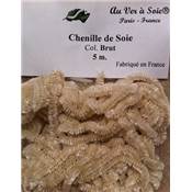 Chenille de soie - Brut