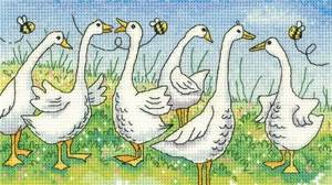 Gossiping geese - HeritageCrafts