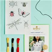 Kit broderie femme au bouquet