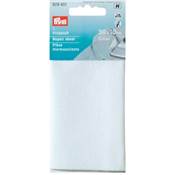 Pièce thermocollante coton blanc 12x45cm - 929401