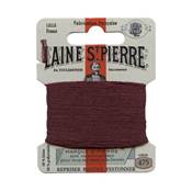 Carte Laine Saint-Pierre 475 Lie de vin