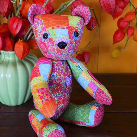 kit couture tinounours patch clair - Odile Bailloeul