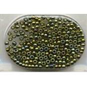 Perles Vert de gris antique 2809