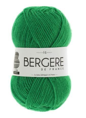 Laine barisienne de bergère de France coloris prairie