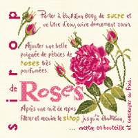 Sirop de Roses - G015 fiche Lilipoints