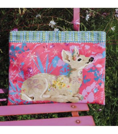 Kit couture pochette tablette land art Odile Bailloeul