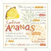 Confiture d'ananas au rhum - fiche Lilipoints G030