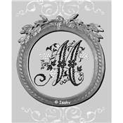 Monogramme Vintage Lettre M