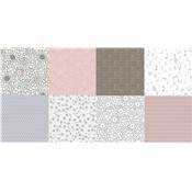 Tissu STOF Quilters Basic Harmony 4520-408 - par 10cm