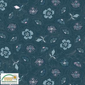 Tissu japonese garden de Stof vendu par 10 cm