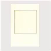 5 cartes et enveloppe ecru
