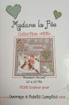 Mini fiche Premiers flocons - Madame la fée 070