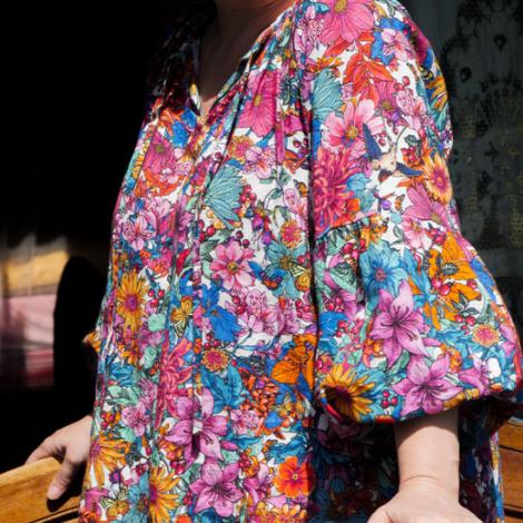 Patron couture blouse gipsy - Odile Bailloeul