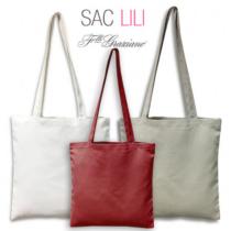 Sac Lilipoints à broder gris, en aïda de Graziano