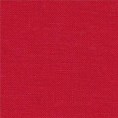 Lin 12 fils Belfast rouge 3609-954 en 140 par 10 cm