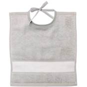 Bavoir Simple Rico Design gris 30x34cm