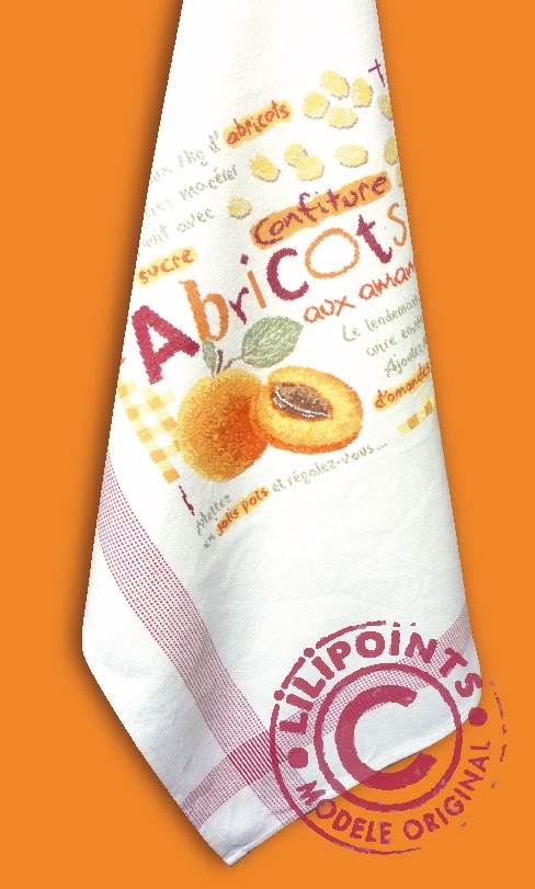 La confiture d'abricot aux amandes - Lilipoints G028