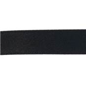 Ruban satin double face noir 40mm - par mètre