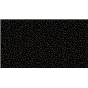 Tissu noir Trinkets 8628-K par tranche de 10cm