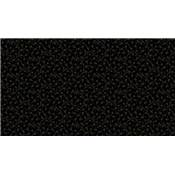 Tissu noir Trinkets 8628-K par tranche de 10cm