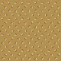 Tissu super bloom Hops Dark khaki par 10 cm