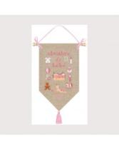 Chambre de bébé rose 