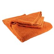 Drap de bain à broder 70x140cm - orange