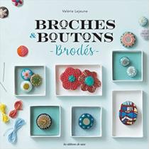 Livre boutons et broches à brodés