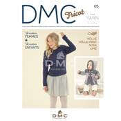 Catalogue tricot 05- 24 modèles femmes et enfants