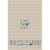 Kit Torchon "Chef" bleu - KD004B
