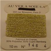Fil métallisé tressé 4-146