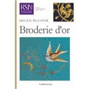 Livre de broderie d'or de 