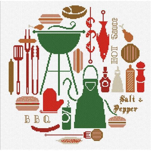 BBQ World - Alessandra Adelaïde Needleworks