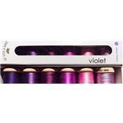 Pack nuance soie perlée - Violet
