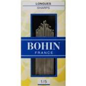 Aiguilles à coudre longues 1/5 Bohin