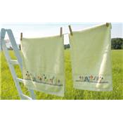 Drap de bain limette 70x140cm Rico Design