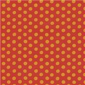 Tissu Kaffe Fassett pois red par 10cm - 125GP70REDD