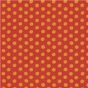 Tissu Kaffe Fassett pois red par 10cm - 125GP70REDD