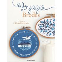 Livre de broderie - voyage brodés de Kazuko Aoki