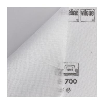 Entoilage G700 tissé coton thermocollant blanc 90cm - par 1 mètre