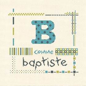 B comme Baptiste - Lilipoints PC005
