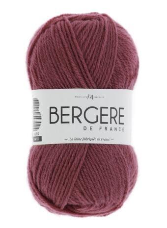 Laine barisienne de bergère de France coloris bois de rose