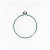 Cadre tambour plastique 13cm vert