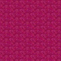 Tissu coton popeline rose "malabar" d'Odile Bailloeul