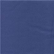 Tissu Sevenberry à pois marine par 10cm