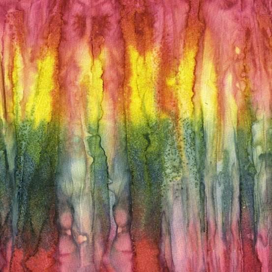 Batik A splash of Color 8682W - par 10cm
