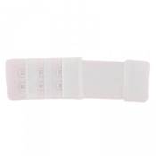 Rallonge soutien-gorge 30mm - 2 agrafes blanc